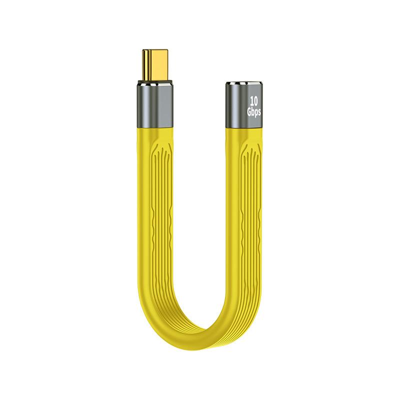 1 шт. USB4.0 FPC Гибкий Короткий Кабель, Thunderbolt 4 Полнофункциональный Кабель Данных, Высокоскоростная Передача 40 Гбит/с, Быстрая Зарядка PD, Кабель-удлинитель USB 3.1