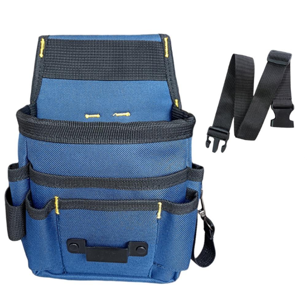 Adjustable Waist Belt Garden Tool Belt Multi-functional Oxford Cloth Tool Bag Durable Material Multi-pockets Waist Tool Bag