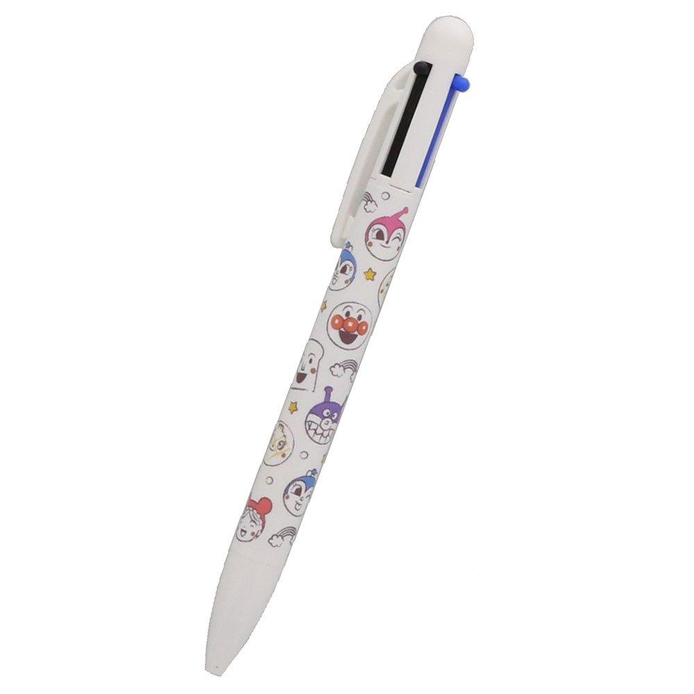 Sunstar Stationery Anpanman Smile Plus Шариковая ручка Лицо 6280010A 3-цветная 0,7 мм