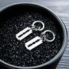 Модные Серьги с Лезвием из Нержавеющей Стали Винтажные Бритвенные Полые Серьги-Капли Женские Мужские Панк Украшения Хип-Хоп Уличные Висячие Серьги