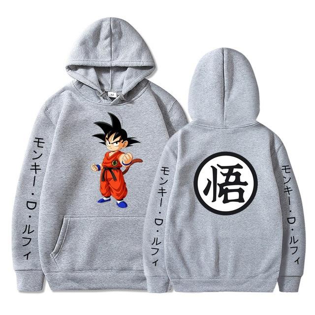 Dragonballs Goku, Perimeter Fleece Hoodie Sweater Anime Hoodie