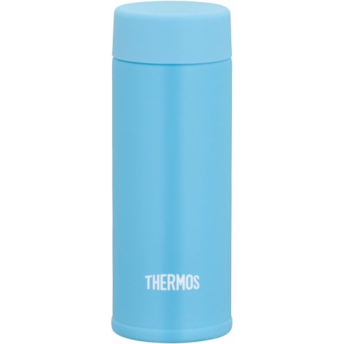 Thermos Карманная кружка с вакуумной изоляцией, 120 мл, Светло-голубая, JOJ-120 LB (Модель малой вместимости)