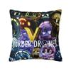 Custom Murder Drones Anime Luxury Pillow Cover Bedroom Decoration Games Movies Cushions for Sofa