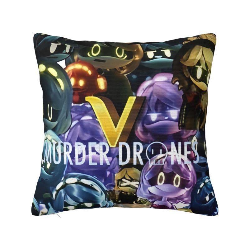 Custom Murder Drones Anime Luxury Pillow Cover Bedroom Decoration Games Movies Cushions for Sofa
