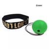 Head Mounted Boxing Reflex Speed Punch Ball Adjustable Sweatband Reaction Training Rubber Ball Stress Relief Fitness Gear 1Pc
