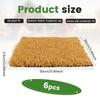 6PCS Chicken Nest Pads Chicken Nest Pads Coconut Brown PadsPoultry Pet Nests Easy to Clean Hen Nest Pads Pet Supplies