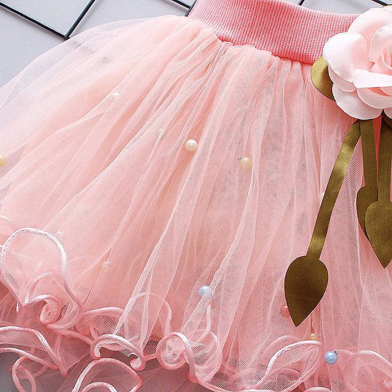 Baby Girl Summer Skirt Fluffy Skirt Short Skirt Girls' Mesh Skirt Children's Princess Skirt