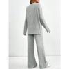 Комплект женской домашней одежды Pit Stripe Sandblasting, модный повседневный, осенне-зимний
