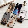Чехол для телефона Lana Del Rey L для iPhone 17,16,15,14,13,12,11 Plus,Pro Max,XS, Мягкий силиконовый черный чехол