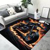 3D Печать Гоночный Мотоцикл Мото Ковер для Гостиной Спальни Дивана Придверный Коврик Зональные Ковры Домашний Декор Детские Игры Нескользящий Напольный Коврик
