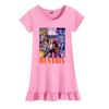 Children's Casual Kpop Witch Hunt Dress Summer Girls' Home Sleeping Dress