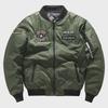 Men's Cross-Border MA-1 Flight Jacket - New Casual Embroidered Trendy Baseball Collar Top