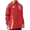 Adidas Japan National Football Team Olympic Series Fashion Logo Stylish All-Weather Long Sleeve Jacket Men Jacket Red IU9392
