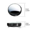 CQPKJ1 2Pcs Round Frame Convex Blind Spot Mirror Reversing Mirror For Tesla Model 3 Model S X Model Y Roadster SpaceX Cybertruck Coil