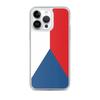 Coque iPhone - Drapeau Tchéquie - iPhone 14 Pro Max - Souple - Multicolore - Verticale