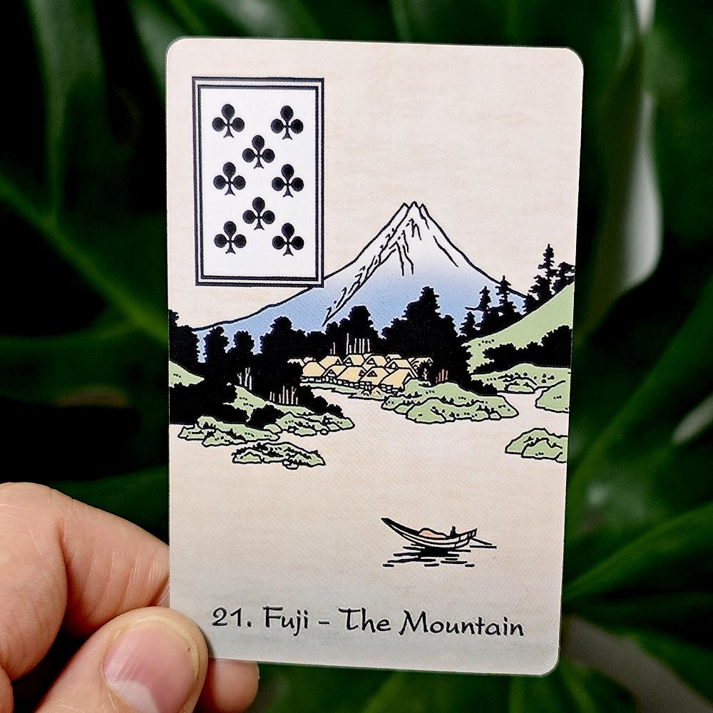 Укиё-э Ленорман 36 шт. Оракул карты 9*6 см на основе плавающего мира стиль японской гравюры на дереве и живописи