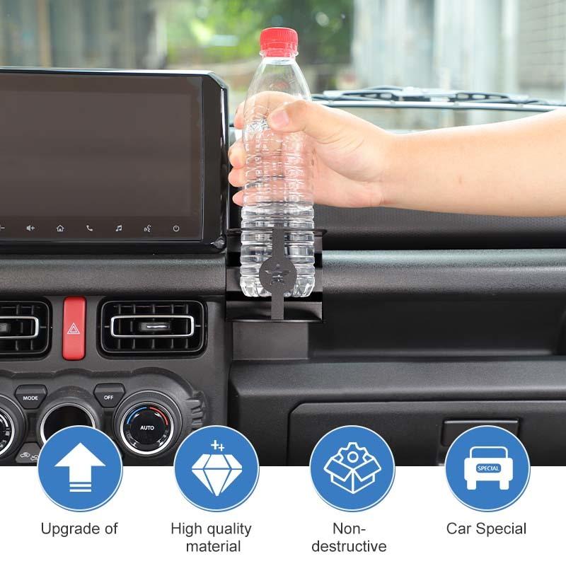 Металлический многофункциональный держатель для стакана воды, кронштейн, стойка, опора для Suzuki Jimny 2019 Up, аксессуары для интерьера