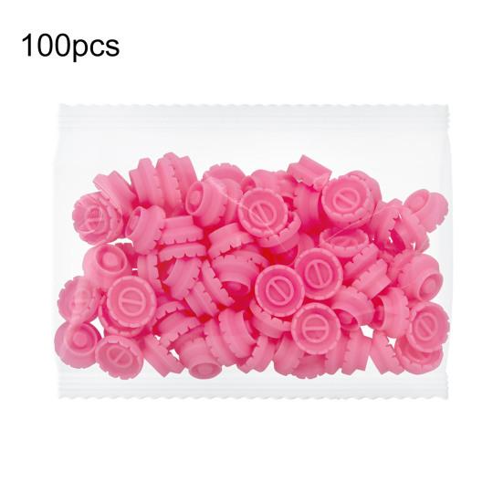 100Pcs/Bag Glue Cup Portable Beauty Accessory Long Usage Term Useful Eyelashes Quick Flowering Holder Stand for Household