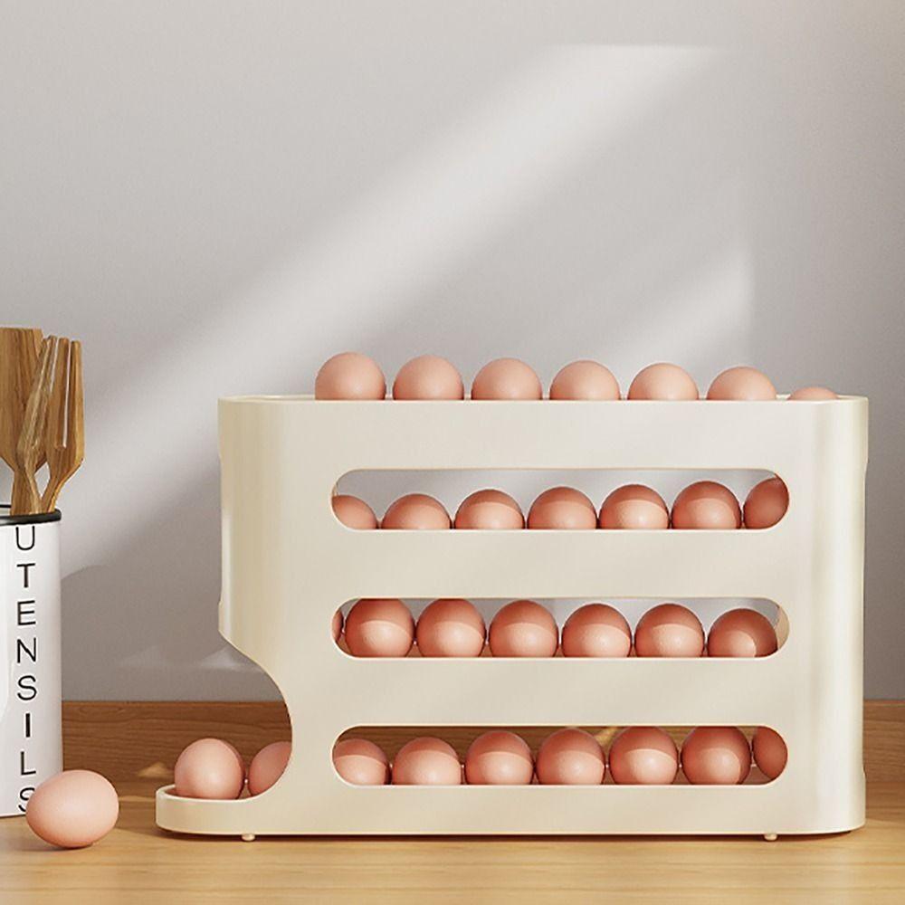 Household Egg Storage Box Large-capacity Refrigerator Organizer Egg Dispenser Refrigerator
