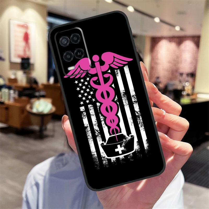 Я Медсестра Цитаты Чехол Для Oppo A78 A98 A79 A18 A38 A58 A40 A60 A80 A16 A76 A96 A15 A74 A94 A54 A17 A77 Чехол