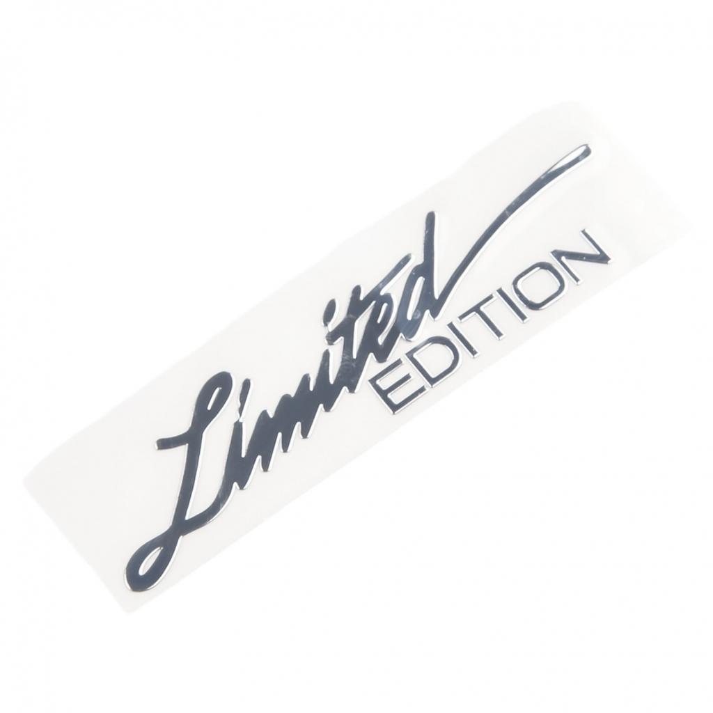 Decals Sticker 2 Pcs Accessories Limited Edition Logol