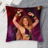 SShakira Doublesided Printed Square Decorative Cushion Cover for Sofa Living Room Home Decor