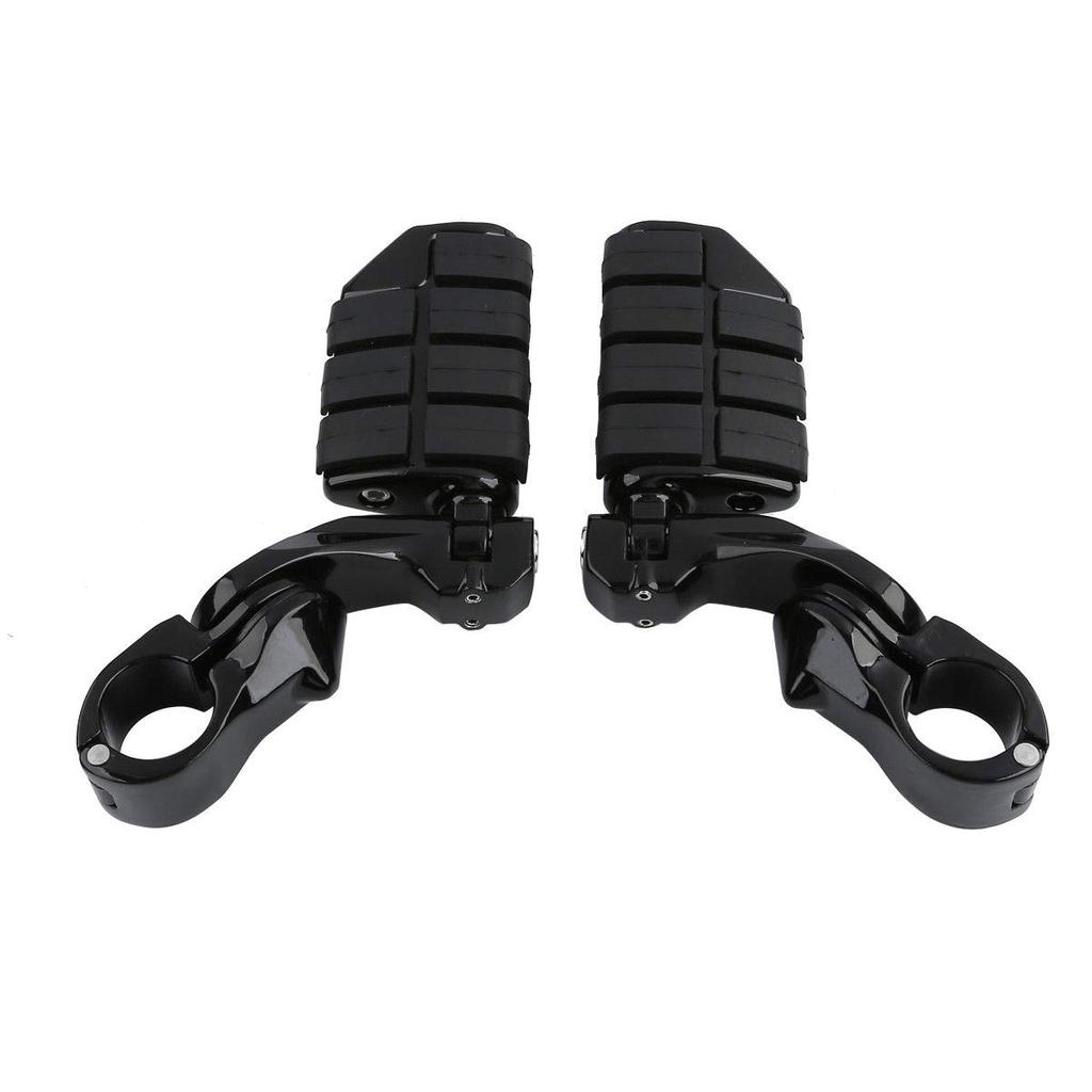 HUILI-JPHOME Short 32mm 1.25'' Universal Up Highway Foot Pegs Foot Pedals Footrest Honda Kawasaki
