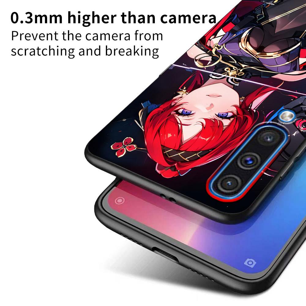 Wuthering Waves Yin lin Case for Samsung Galaxy A03 A04s A20 A30 A20e A70 A70s A50 A40 A30s A50s A20s A10s TPU Black Phone Cover