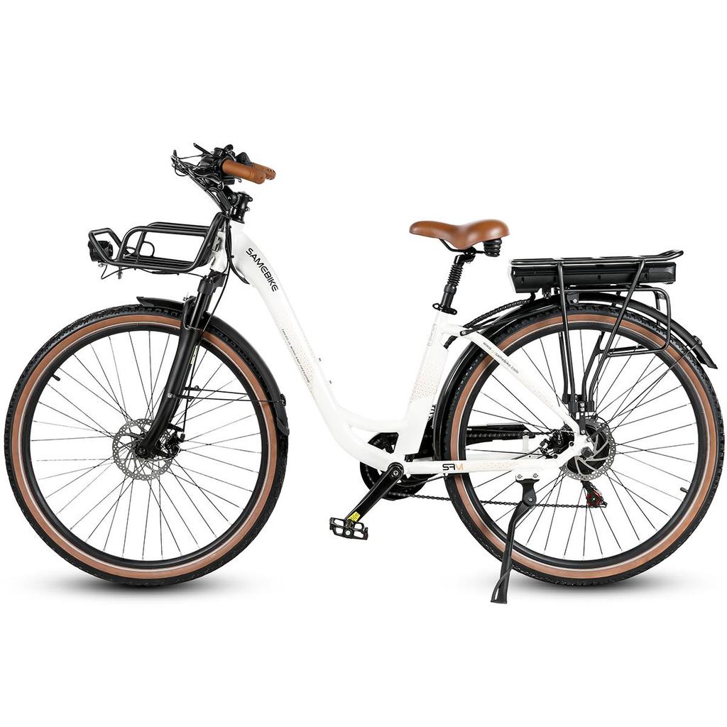 SAMEBIKE RS-A07 28" Электровелосипед 500Вт Мотор 36В 13Ач Аккумулятор Городской Досуговый Комфортный