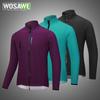 Wosawe Велосипедная ветровка Мужская водоотталкивающая ветрозащитная велосипедная трикотаж с длинными рукавами Светоотражающая спортивная уличная беговая быстросохнущая велосипедная куртка