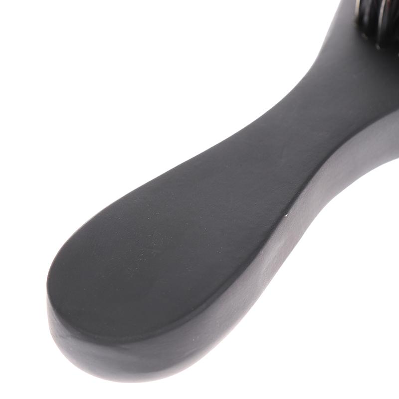 Изогнутая мягкая щетка для волос из щетины кабана, волнистая щетка для волос с деревянной ручкой, щетка премиум-класса Magic Wave