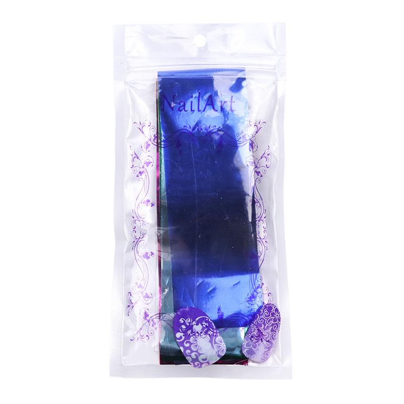 14 шт./компл. женская фольга для ногтей, наклейки для ногтей, металлическая цветная фольга, наклейки, украшения для дизайна ногтей