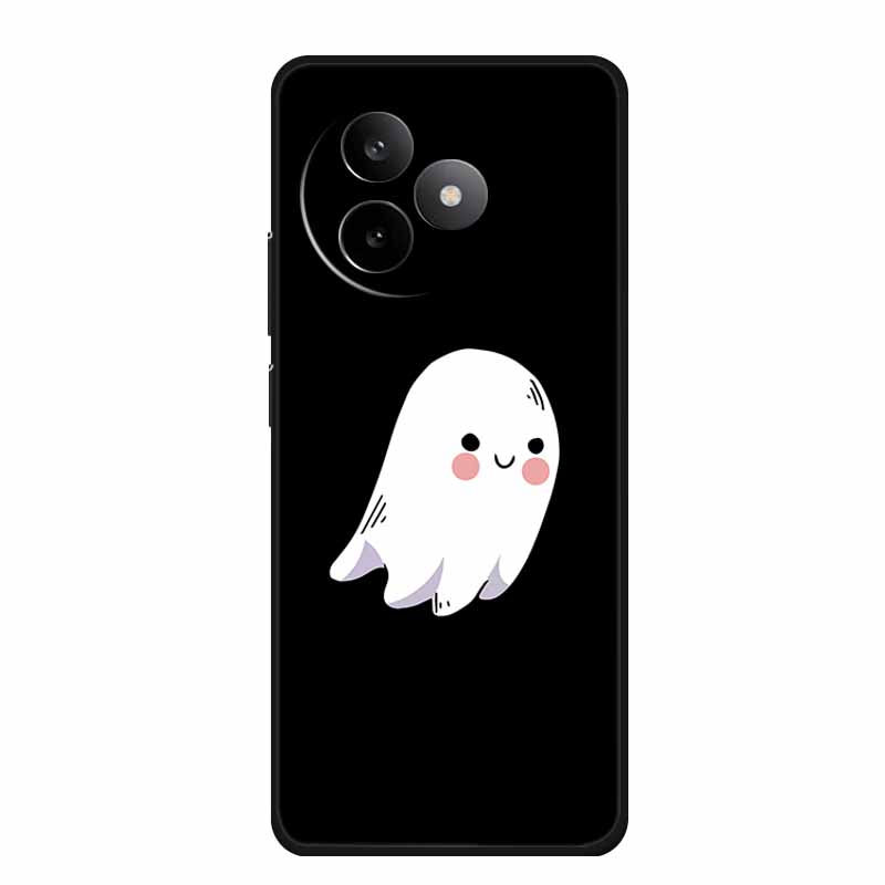 Чехол для телефона Xiaomi Redmi K80 Ultra Чехол Мягкий Черный Силикон Мультяшный Кот ТПУ Funda Для Redmi K 80 Ultra Чехол Coque 6.83" Корпус