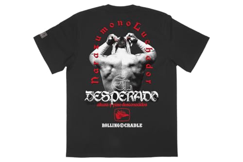Новая футболка New Japan Pro-Wrestling El Desperado x ROLLING CRADLE КРАСНАЯ МАСКА, Размер M, 6012102639