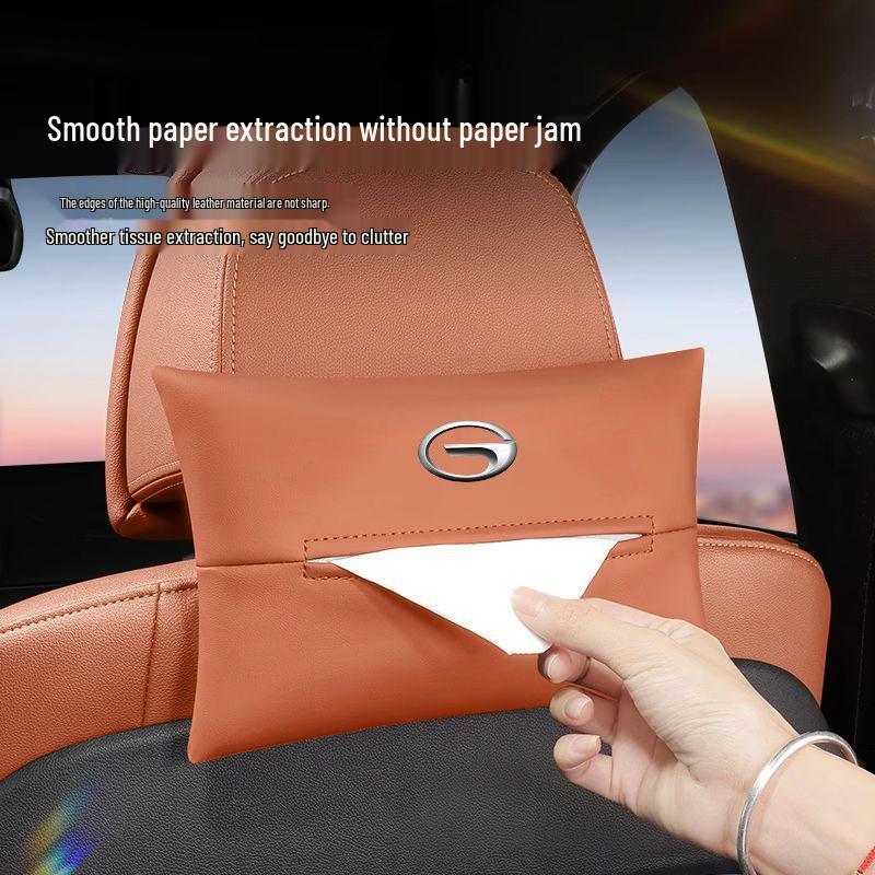 Trumpchi S7 Car Armrest Tissue Box Storage for Interior Decoration
