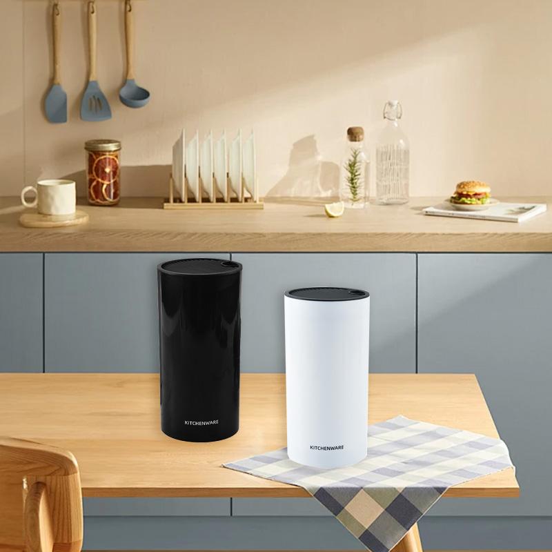 1 шт., подставка для блоков, пластиковая вставка для хранения кухонных принадлежностей, инструментов, органайзер, держатель для ножей