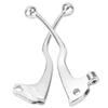 1 Pair Motorcycle Clutch Brake Lever Handles For Yamaha YZ80 / YZ125 / TW200 Brake Levers