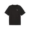 Rad/Cal Logo Sports Casual Loose Short Sleeve T-Shirt Men Tops Black 681291-01