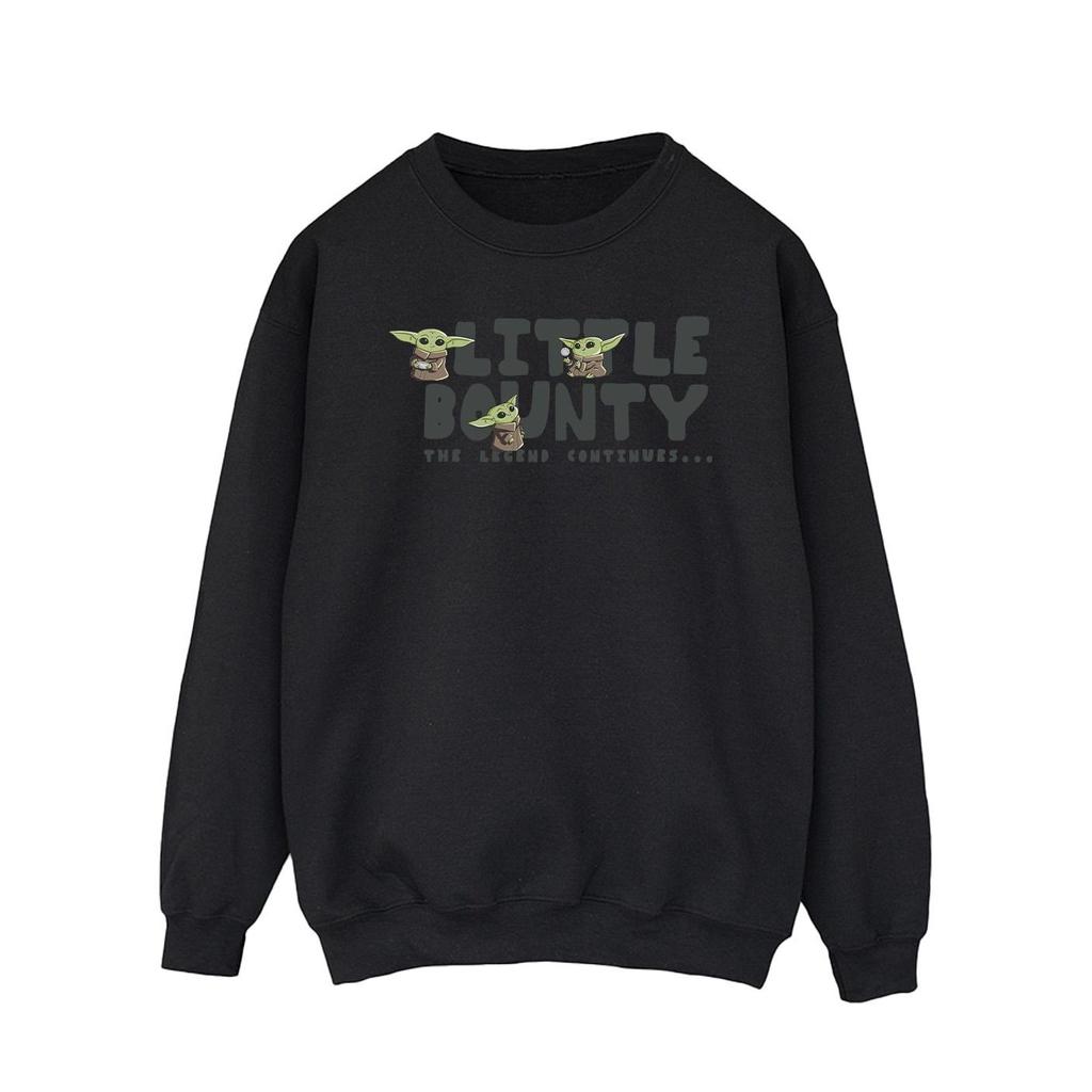 Star Wars The Mandalorian Mens Little Bounty Hunter Sweatshirt