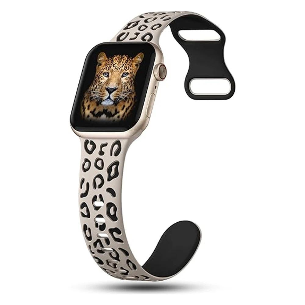 Ремешки Для Apple Watch Band 40мм 44мм 42мм 45мм 41мм 49мм 46мм Силиконовый Гравированный Correa Браслет Серия 8 9 7 SE 6 ultra 2 3 10