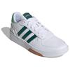 adidas Кеды Courtbeat Beat с низким верхом для скейтбординга Мужские бело-зеленые кроссовки ID0502