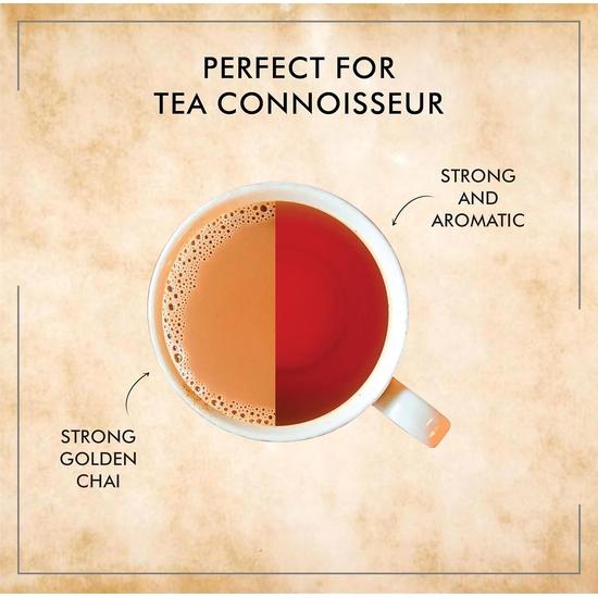 Octavius Gold CTC Tea - 250 Gm Jar | Consists 85% Kadak Assam Black Tea & 15% Aromatic Darjeeling Long Leaf Tea | 250g