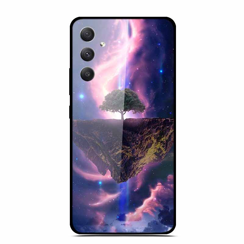 Чехлы из закаленного стекла для Samsung M35 5G Чехол GalaxyM35 Расписная жесткая задняя панель Fundas для Samsung Galaxy M35 5G Защитная задняя крышка