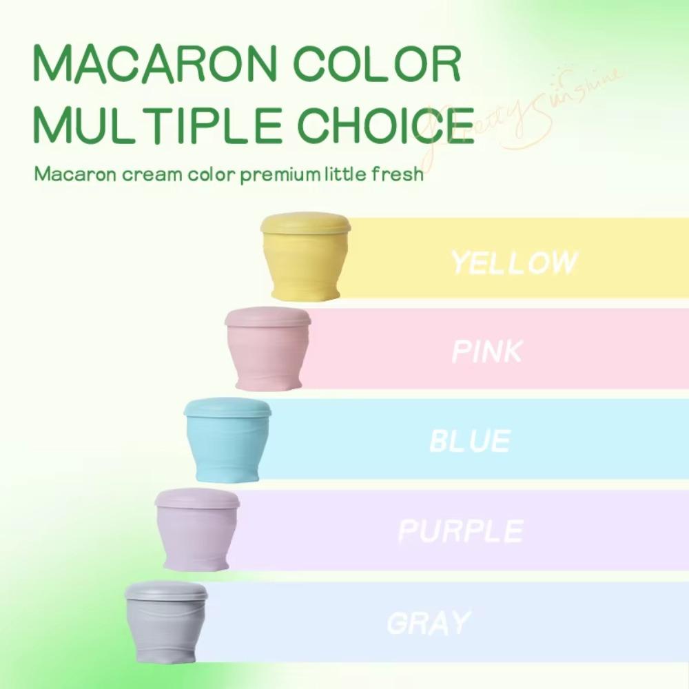 Silicone Folding Cups 180ml Portable Teacup Fashion Collapsible Travel Cups Camping