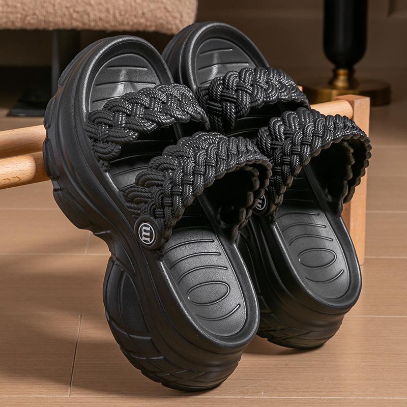 Fashion Shevalues Fashion Women's Slippers Outdoor Summer New Beach Slides EVA Lightweight Slippers Platform Open Toe Women's Sandals