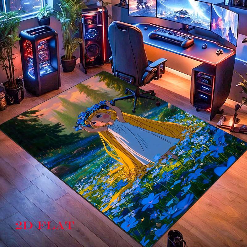Die Maus Carpet Rug for Living Room Bedroom Home Sofa Decoration,Kids play Nonslip Floor Mat