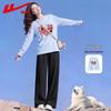 Warrior Women's Cherry Cat Long Sleeve Cotton T-Shirt