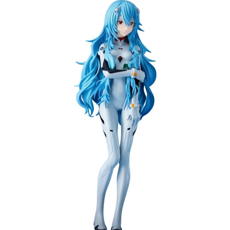 Аниме Neon Genesis Evangelion стоячая красная Аска ручной работы двумерная ПВХ кукла модель Евы Аянами Рей настольные украшения