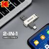 Kodak K273 USB флэш-накопитель металлический USB 3,2 Pendrive Type c OTG 32 ГБ/64 ГБ/128 ГБ/256 ГБ для ключей cle USB для смартфона