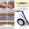 Masking Tape Dispenser with Barrier Shields Corner Attachments Skirting Boards Window Frames Tape Applicator